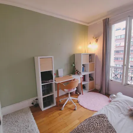 Daire Haussmann-style Flat With Montmartre View